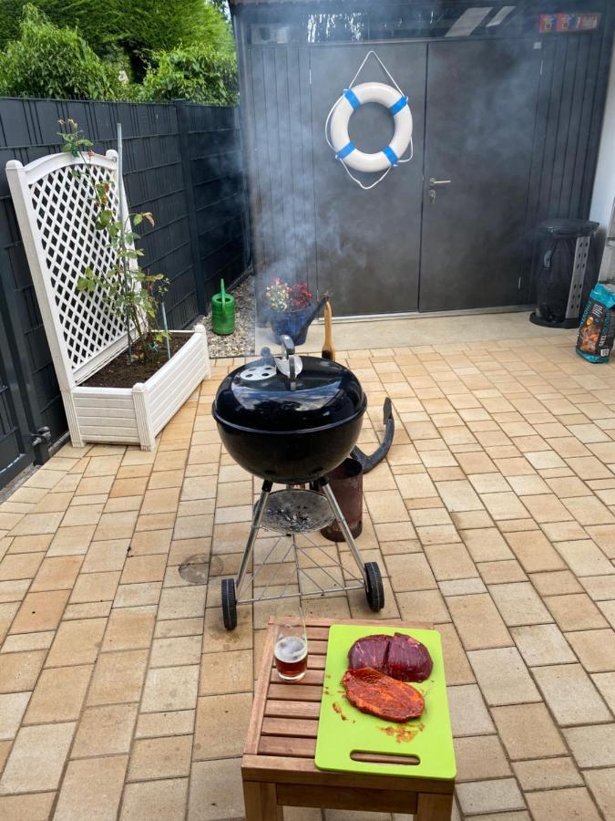 דידריכסהאגן Ostseebungalow Haninghuus מראה חיצוני תמונה