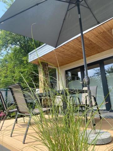 דידריכסהאגן Ostseebungalow Haninghuus מראה חיצוני תמונה